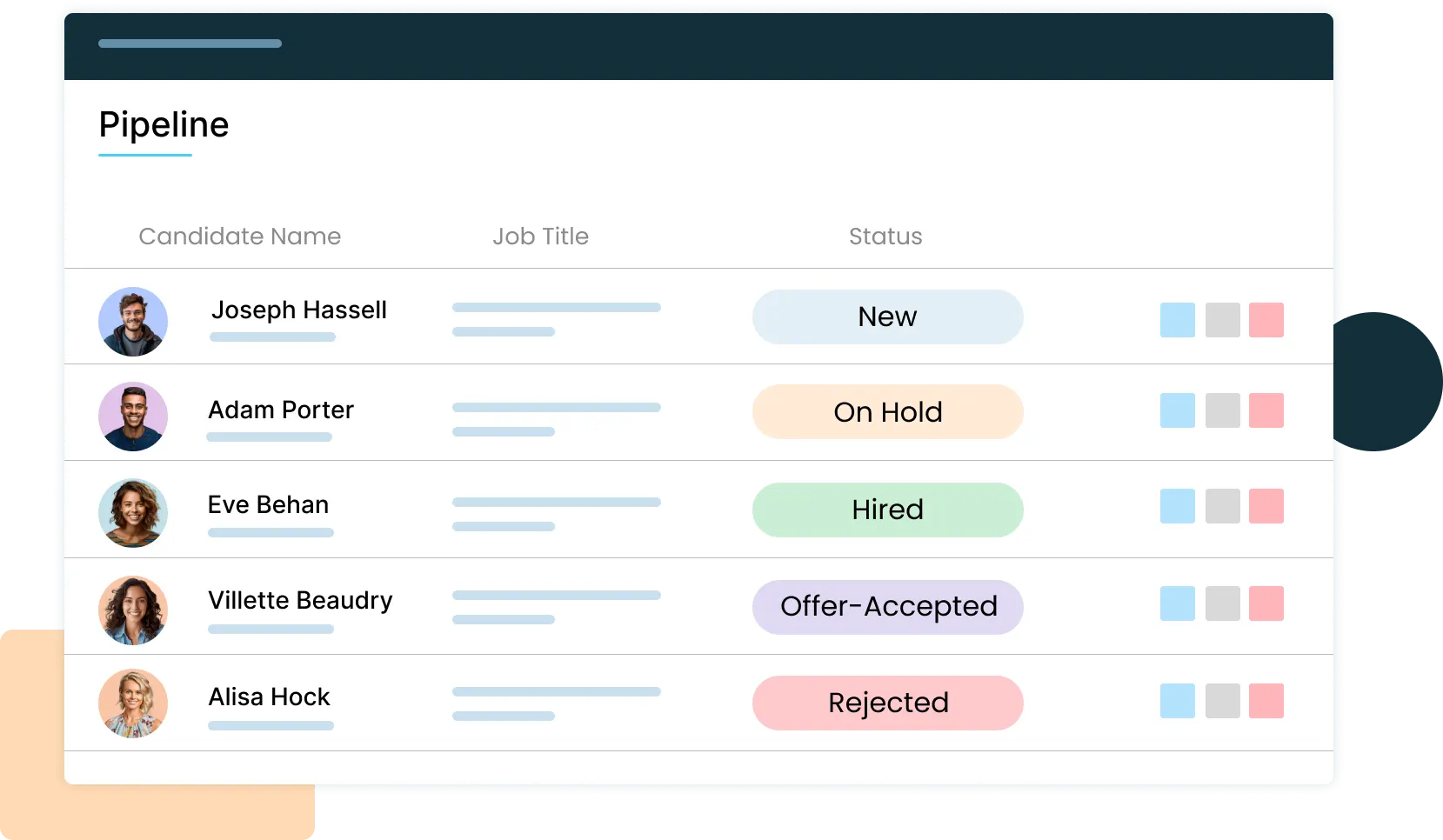 Applicant Pipeline